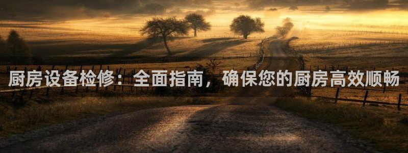 尊龙eight is enough：厨房设备检修：全面指南，