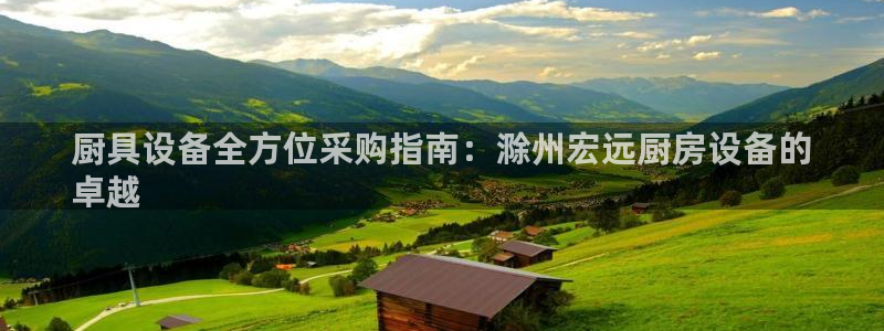 尊龙凯时官网网址：厨具设备全方位采购指南：滁州宏远厨房设备的