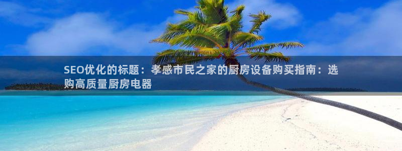 尊龙凯时这个平台怎么样：SEO优化的标题：孝感市民之家的厨房