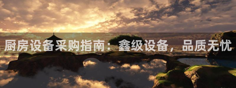 凯时尊龙app国际官方网站：厨房设备采购