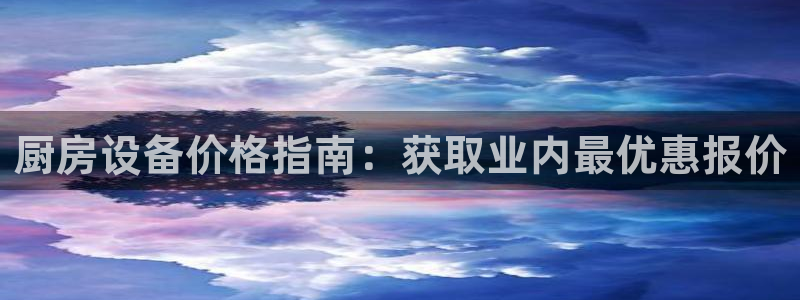 尊龙AG发财网：厨房设备价格指南：获取业内最优惠报价