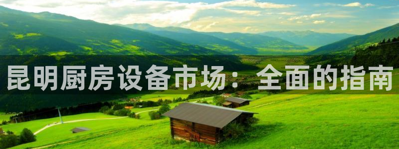 尊龙d88官网QU来就送38：昆明厨房设备市场：全面的指南